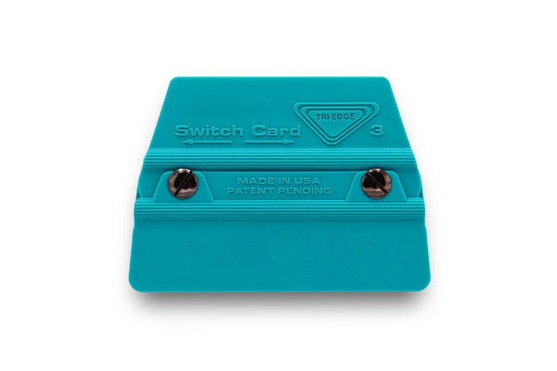 TRI- EDGE SWITCH CARDS 3/4 TEAL