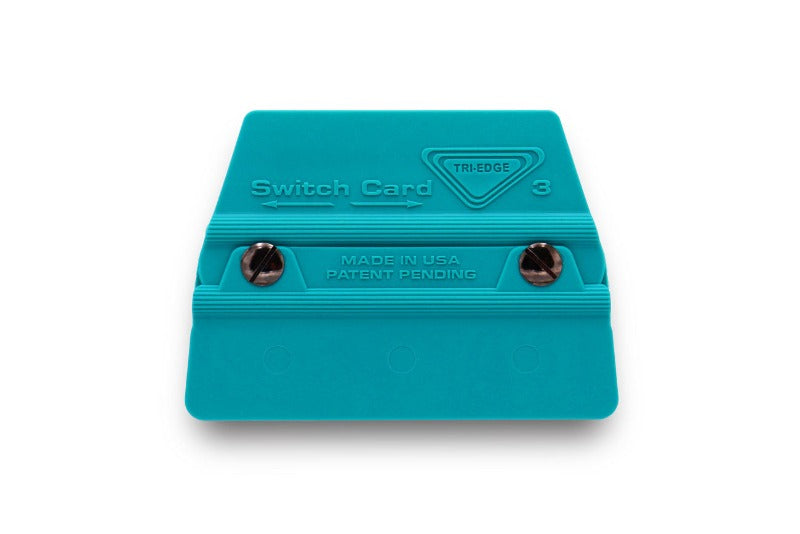 TRI- EDGE SWITCH CARDS 3/4 TEAL