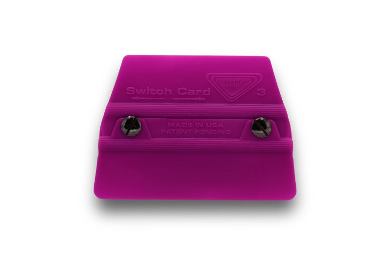 TRI- EDGE SWITCH CARDS 3/4 FUSCHIA