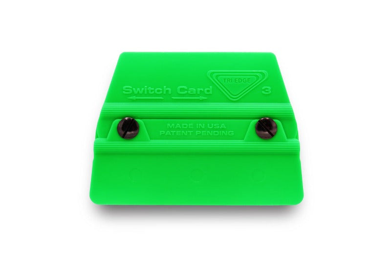 TRI- EDGE SWITCH CARDS 3/4 GREEN