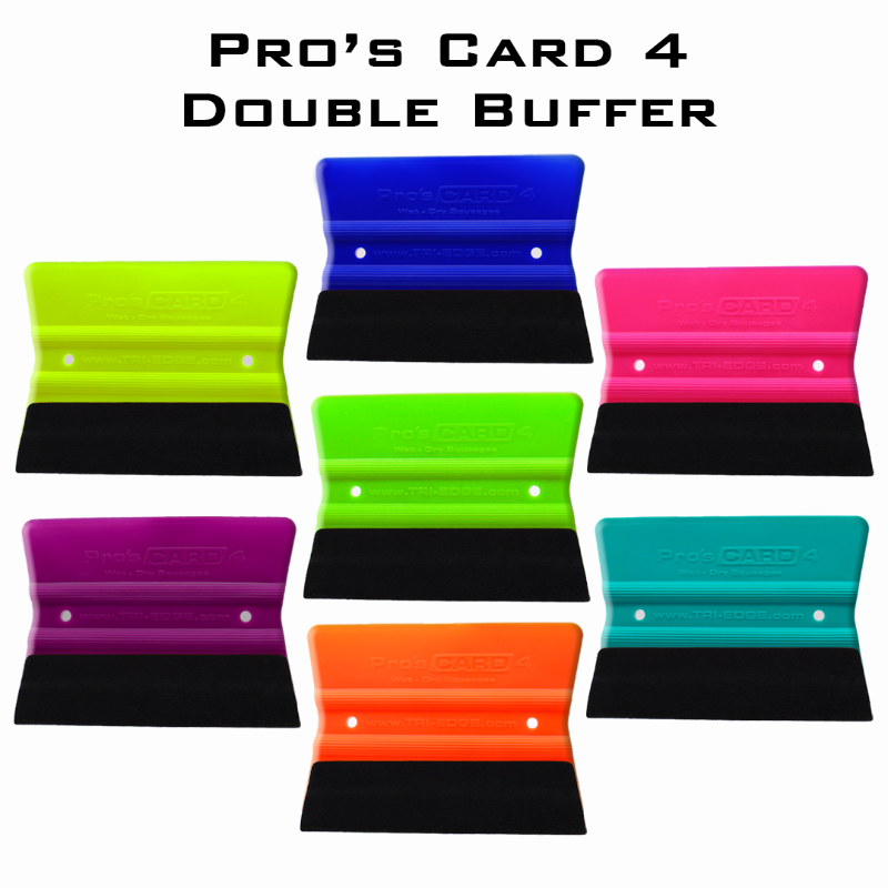 Pro's Card 4 Double Buffer Series tri edge – Premiumgard.com