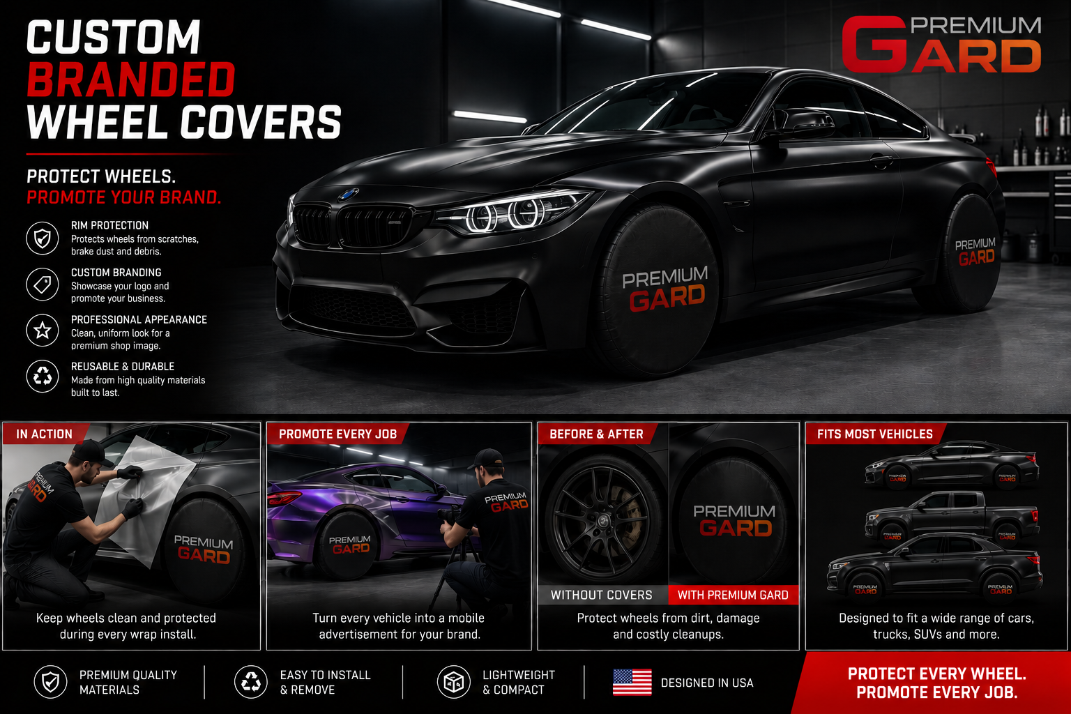 Custom Branded Wheel Cover