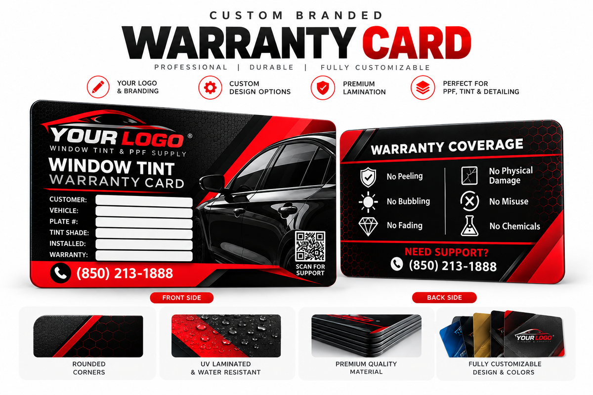 Standard Protection Warranty Card