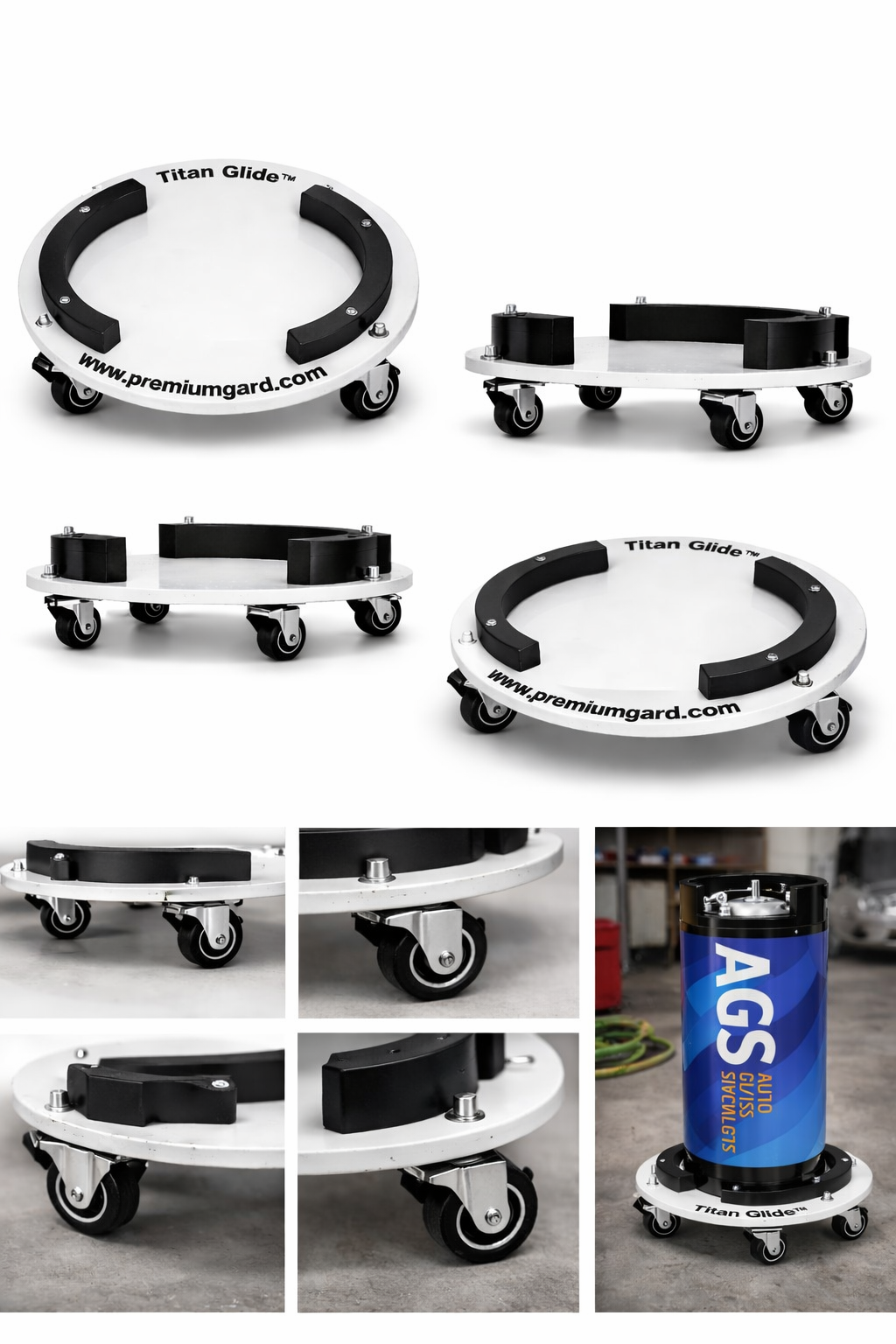 Titan Glide™ Mobile Tint Keg Trolley