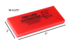 5" RED LINE EXTRACTOR 3/8” THICK NO BEVEL SQUEEGEE BLADE