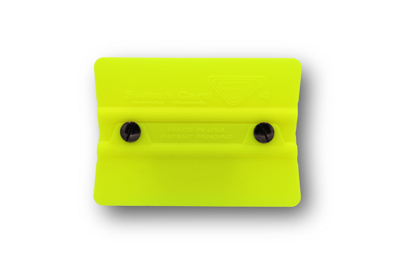TRI- EDGE Switch-Card 4/4 Squeegees