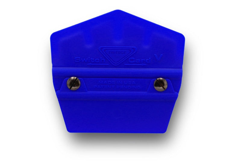TRI- EDGE SWITCH CARDS V/3 BLUE