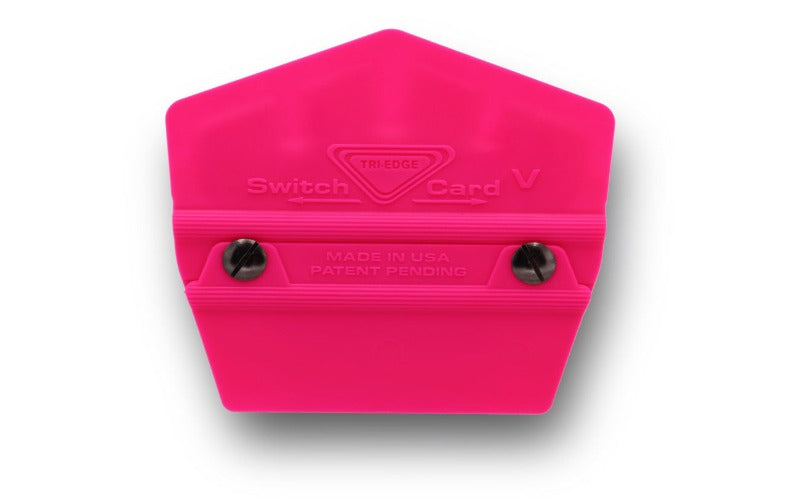 TRI- EDGE SWITCH CARDS V/3 PINK