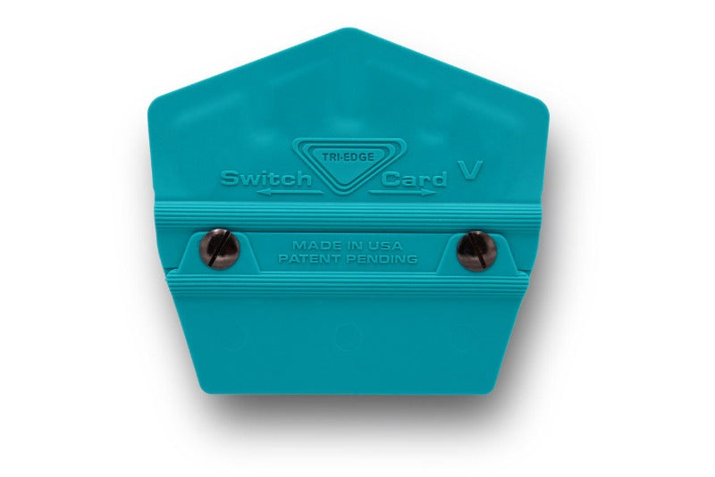 TRI- EDGE SWITCH CARDS V/3 TEAL