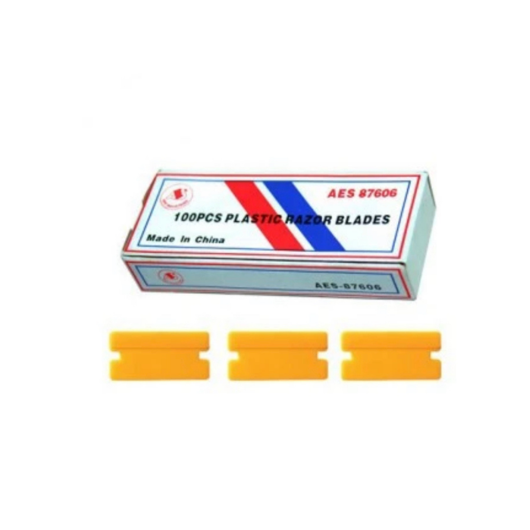 Plastic Razor Blade (100)PCS - Premium Gard Window Films
